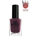 Bellaoggi LadyLike Rose Gel Effect Keratin Nail Polish 10ml Professional Manicure for Strong Nails - Bellaoggi