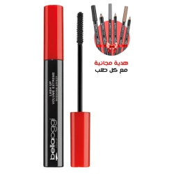 Bellaoggi Lash Up Mascara Extreme Volume Black for Dramatic Lashes Long Lasting Effect