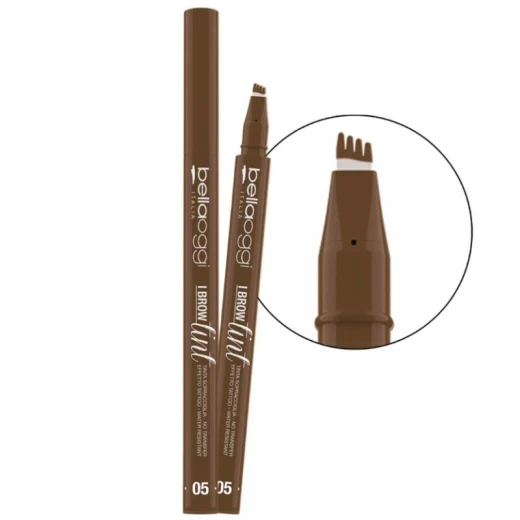 Bellaoggi I Brow Tint Coffee Brown Eyebrow Marker Microblading Effect Long Lasting Makeup - Bellaoggi - Image 2