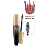 BELLAOGGI Bomb! Argan Oil Super Volume Mascara Black Long Lasting for Bold Eyes 1 Pack - Bellaoggi