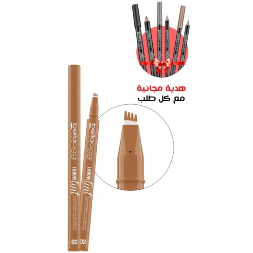 Bellaoggi I Brow Tint Light Brown Eyebrow Marker for Natural Full Brows Long Lasting Makeup Bellaoggi I Brow Tint Light Brown Eyebrow Marker for Natural Full Brows Long Lasting Makeup