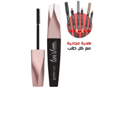 Bellaoggi Bomb Super Length Mascara Dramatic Effect for Voluminous Lashes Long Lasting Black Makeup