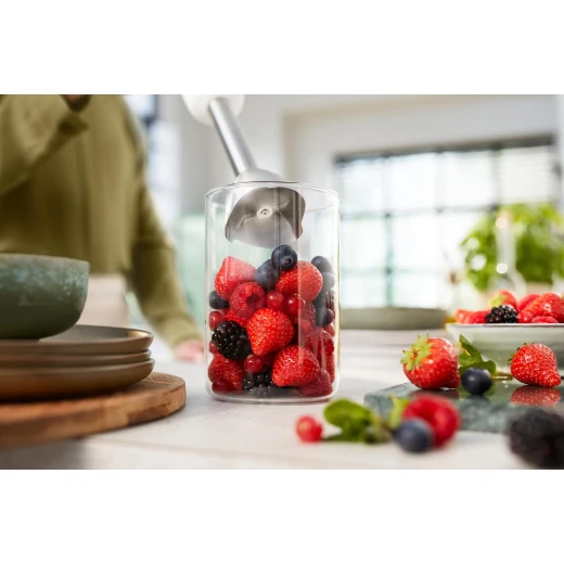 Philips Daily Collection ProMix Hand Blender 650W White, Compact Chopper, Beaker - Philips - Image 5