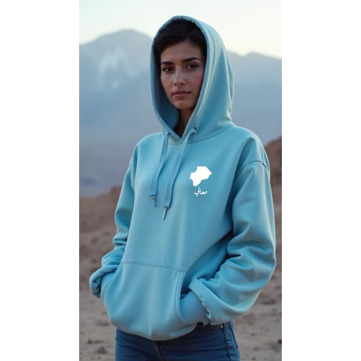 Designless Hoodie Blue, Maani, Small Cultural & Artistic Inspiration, Comfortable, Stylish Everyday Wear Unisex Designless Hoodie Blue, Maani, Small Cultural & Artistic Inspiration, Comfortable, Stylish Everyday Wear Unisex