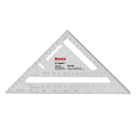 Ronix RH-9790 7 Inch Aluminum Square Set for Woodworking Projects - Ronix - Image 5
