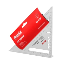 Ronix RH-9790 7 Inch Aluminum Square Set for Woodworking Projects