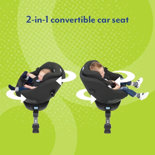 Graco Turn2Me i Size R129 360 Degree Rotating ISOFIX Car Seat Midnight - Graco - Image 7