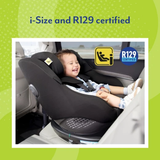Graco Turn2Me i Size R129 360 Degree Rotating ISOFIX Car Seat Midnight - Graco - Image 8