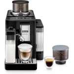 De'Longhi Rivelia Automatic Coffee Maker Onyx Black with Bean Switch System - De'Longhi