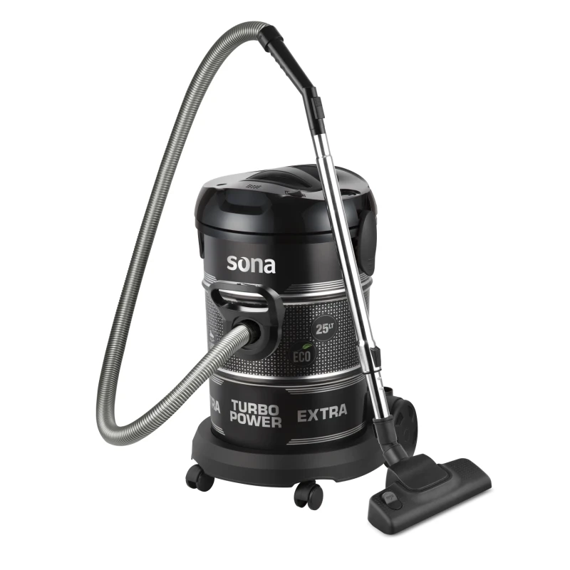 Sona Barrel Vacuum Cleaner 2400W with Air Blower and 25 Liter Metal Tank SVC-613 - Sona