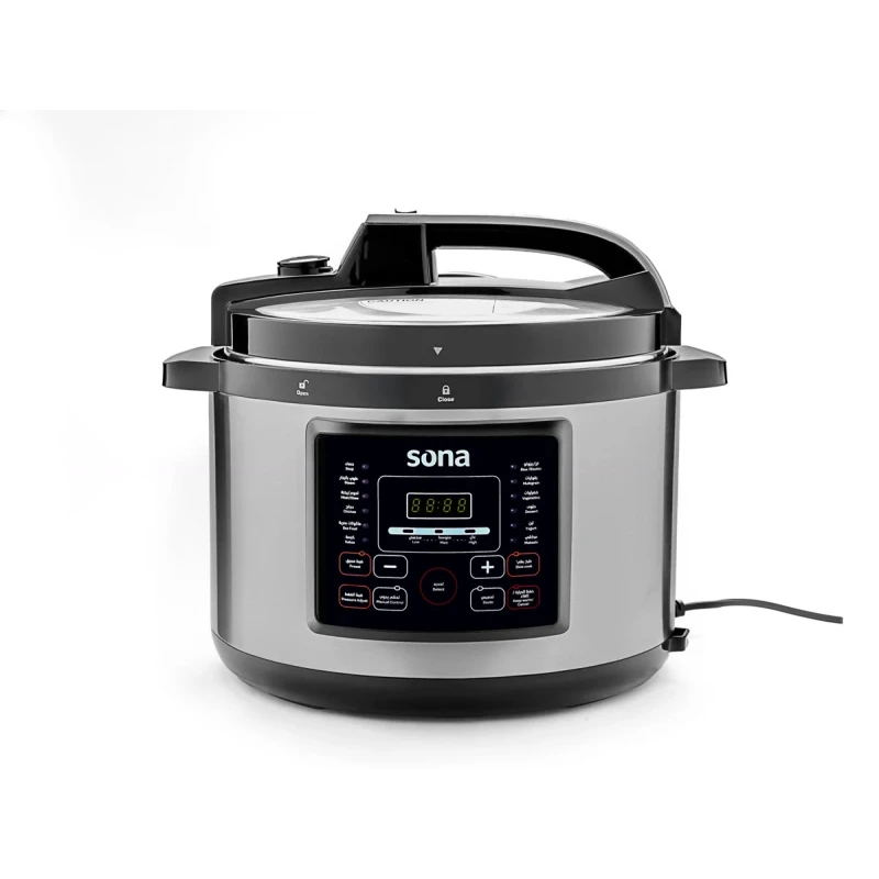 Sona Electric Pressure Cooker 1000 W 6 L with 14 cooking programs SPC-60LH - Sona