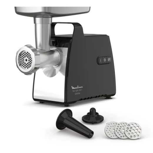 Moulinex HV7 ME556810 Meat Grinder 2200W Stainless Steel Black 3.9 Kg Capacity - MOULINEX - Image 4