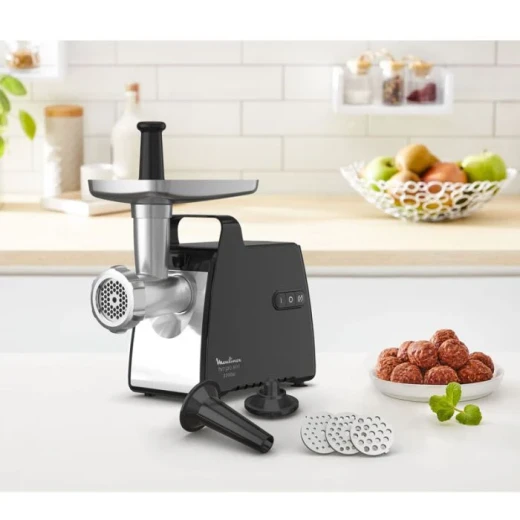 Moulinex HV7 ME556810 Meat Grinder 2200W Stainless Steel Black 3.9 Kg Capacity - MOULINEX - Image 6