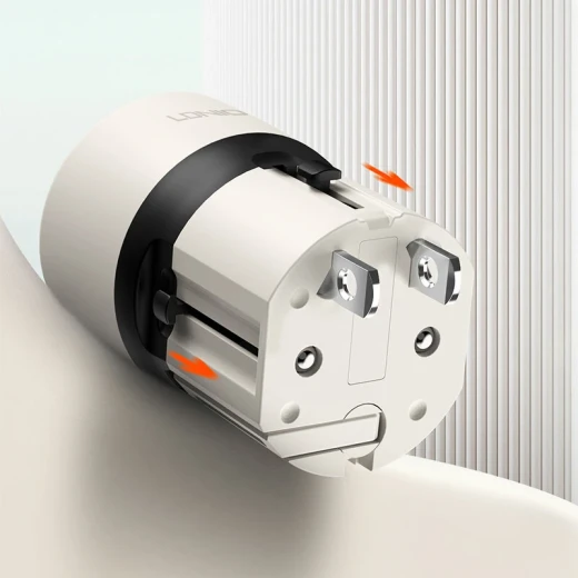 شاحن لدينيو Q2319 سريع USB-C بقوة 30 واط مع توصيل الطاقة، أبيض - إل دي إن آي أو - Image 6