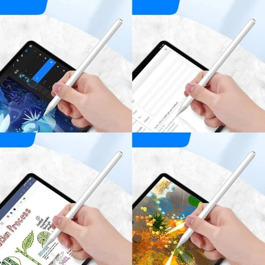 قلم Choetech سعوي لجهاز iPad نشط أبيض HG04، تجربة كتابة سلسة - تشويتك - Image 3