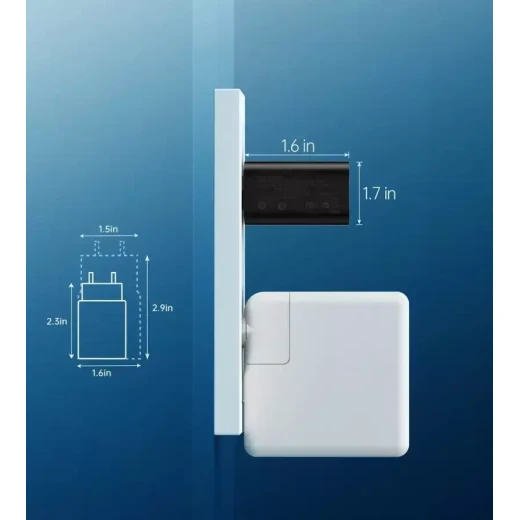 Choetech 25W USB C Wall Charger Fast Charging Adapter Black Color Power Delivery 3.0 Compatible with Samsung Galaxy, iPhone, and More Devices PD6003 - Choetech - Image 5