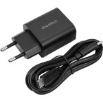 Choetech 25W USB C Wall Charger Fast Charging Adapter Black Color Power Delivery 3.0 Compatible with Samsung Galaxy, iPhone, and More Devices PD6003 - Choetech