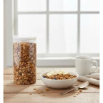 Granola Premium Crispy Freshly Baked with Oats, Healthy Nuts & Black Raisins, Healthy Breakfast | Naturally Sweetened (No Added Sugar) - Crunchy Jar