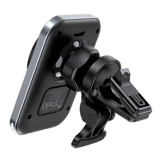 Choetech Magnetic Wireless Car Charger 15W Black, MagSafe Compatible, Fast Charging T206-F - Choetech - Image 4