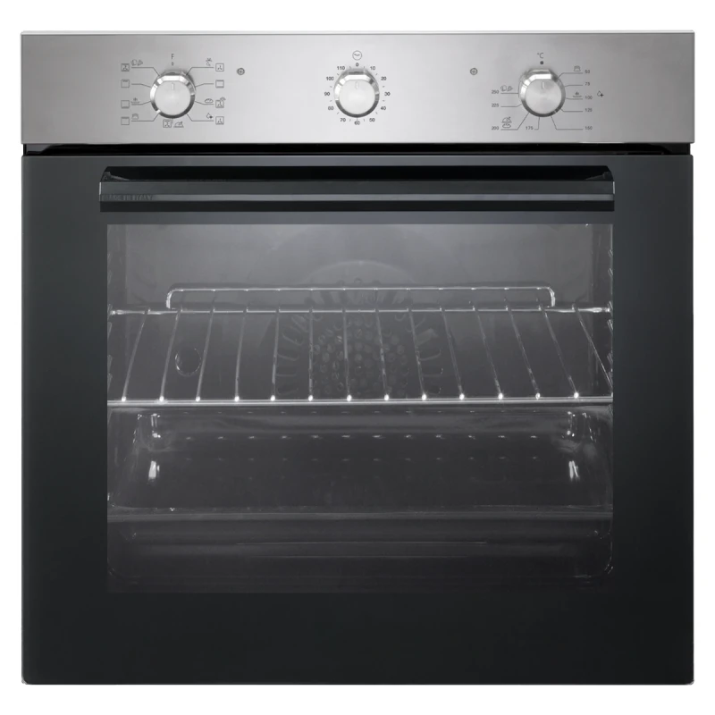 Elba Electric Built-In Oven 9 Functions Black with 2 Fans Cooling and Distribution - ELBA