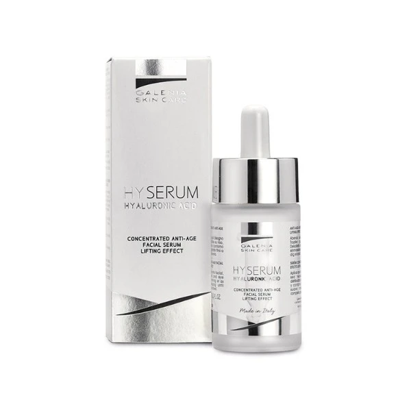 مصل الوجه المضاد للشيخوخة من جالينيا سكين كير HY SERUM، حمض الهيالورونيك، تأثير شد البشرة - جالينيا للعناية بالبشرة