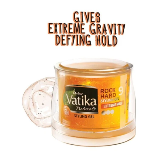Vatika Extreme Hold Hair Gel 200ml (Buy 1 Get 1 Free) for All Hair Types - Vatika - Image 2