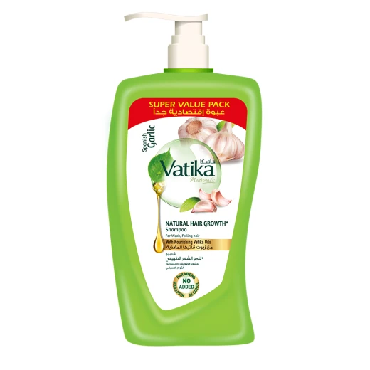 Vatika Shampoo Garlic 1000ml: Revitalize Hair with Garlic's Strength for Enhanced Growth and Reduced Hair Fall. Nourishes Scalp for Healthy, Stronger Hair, Daily Use. Vatika Shampoo Garlic 1000ml: Revitalize Hair with Garlic's Strength for Enhanced Growth and Reduced Hair Fall. Nourishes Scalp for Healthy, Stronger Hair, Daily Use.