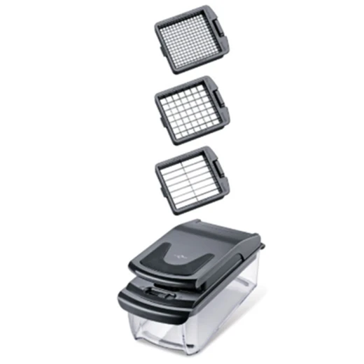 Kuchenprofi FixFix Plus Onion Vegetable Cutter Black Plastic Kitchen Gadget - Image 2