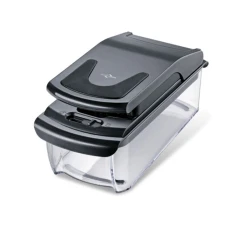 Kuchenprofi FixFix Plus Onion Vegetable Cutter Black Plastic Kitchen Gadget