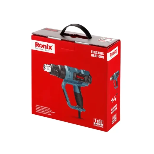 Ronix 1102 Electric Heat Gun 2000W, 3 Nozzles, Variable Temperature Control - Ronix - Image 3