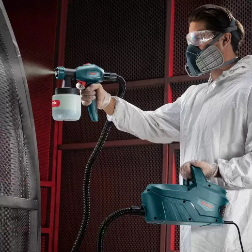 Ronix 1365 Electric HVLP Floor-Based Paint Sprayer 650W for Walls and Crafts - Ronix - Image 11