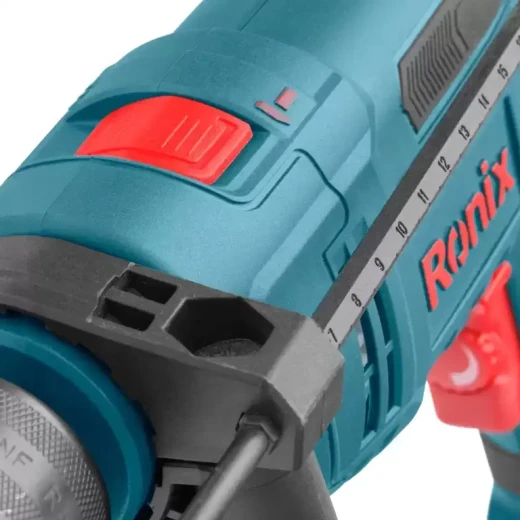 Ronix 2214 Electric Impact Drill 750W Keyed Chuck for Wood, Steel, Concrete - Ronix - Image 4