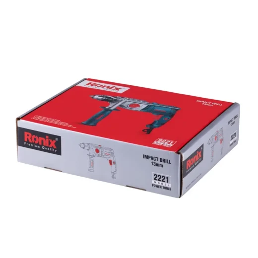 Ronix 2221 Electric Impact Drill 1050W Keyed Chuck, 13mm, 2-Speed, Industrial Grade - Ronix - Image 3