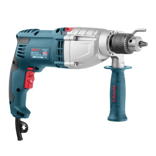 Ronix 2221 Electric Impact Drill 1050W Keyed Chuck, 13mm, 2-Speed, Industrial Grade - Ronix - Image 5