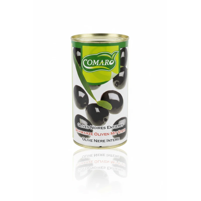 Komaro Whole canned olives – high quality and authentic taste 300 grams - Komaro