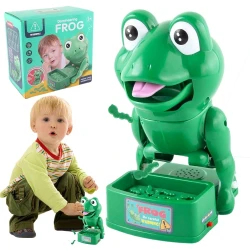 Warn! Electric Frog Interactive Game (RH810-1) - Creative Game with Sound and Light for Parent-Child Interaction