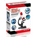Popular Science Microscope (85128) - Exploration of the Wonderful Microbe Journey! - 100X, 400X, and 1200X Magnification - My Dolly