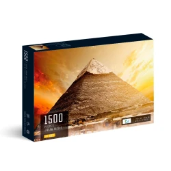 1500 Piece Jigsaw Puzzle - Great Pyramid of Giza (9013) - 80 Centimeter × 60 Centimeter Puzzle Size