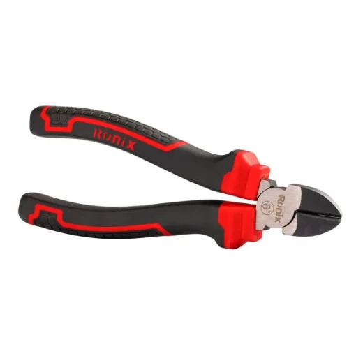 Ronix 6 Inch Diagonal Cutting Pliers Carbon Steel Maxi Series for Electrical and DIY Projects Heavy Duty with Comfortable Grip 6 Inch Overall Length Professional Grade - Ronix - Image 3