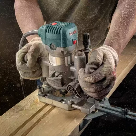 Ronix 7108 Electric Router 710W Woodworking Tool, Variable Speed, 6mm and 8mm Collets - Ronix - Image 7
