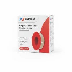 شريط لاصق جراحي من ايدبلاست، 5 متر × 1.25 سم، غير منسوج، للعناية بالجروح والإسعافات الأولية