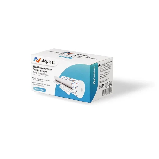 شريط لاصق جراحي مرن من Aidplast V4110، 10 متر × 15 سم، مضاد للحساسية، مسامي، لتثبيت الأجهزة الطبية