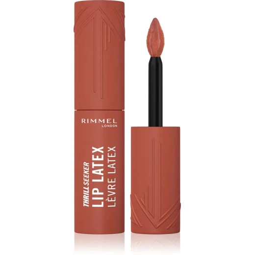 Rimmel Thrill Seeker Lip Latex 250 Main Character Ultra Smooth Finish Long Lasting Transfer Proof Lipstick Rimmel Thrill Seeker Lip Latex 250 Main Character Ultra Smooth Finish Long Lasting Transfer Proof Lipstick