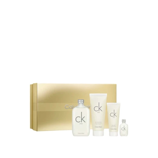 Calvin Klein CK One Gift Set Eau De Toilette, Body Lotion, Hair & Body Wash 200ml Calvin Klein CK One Gift Set Eau De Toilette, Body Lotion, Hair & Body Wash 200ml