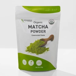Urganica Naturalblend Organica Matcha Powder 100g Keto Friendly Natural Sweetener for Smoothies and Baking