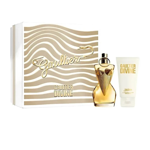 مجموعة جان بول غوتييه ديفاين عطر 50 مل + لوشن للجسم 75 مل مجموعة جان بول غوتييه ديفاين عطر 50 مل + لوشن للجسم 75 مل