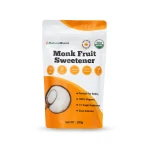 Urganica Naturalblend Organic Monk Fruit Sweetener 250g, Sugar Substitute for Keto Diets - Urganica Naturalblend