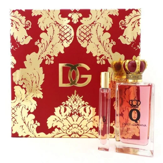 Dolce & Gabbana Q Eau De Parfum 100ml and 10ml Gift Set for Women Dolce & Gabbana Q Eau De Parfum 100ml and 10ml Gift Set for Women