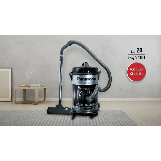 مكنسة كهربائية باناسونيك 2100 واط، موديل MC-YL699S149، بسعة 20 لتر، صناعة يابانية، مع كفالة لمدة سنة - Image 6