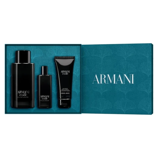 Giorgio Armani Code Eau de Toilette Gift Set for Men: Includes 75ml and 15ml Bottles, Perfect for Gifting and Travel, Classic Scent - Giorgio Armani - Image 3